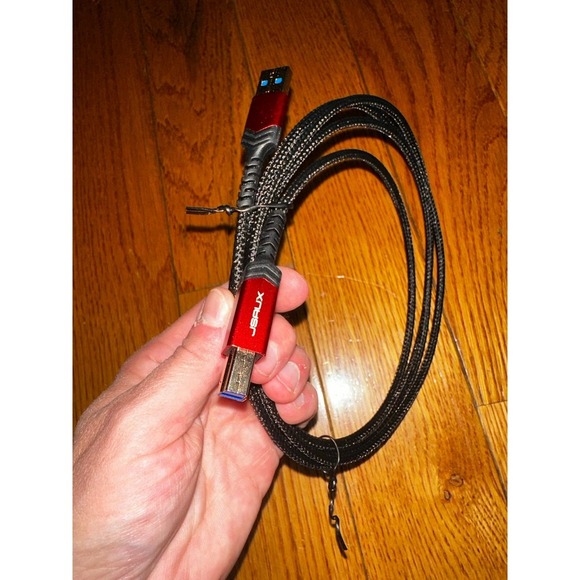 JSAUX USB B 3.0 Cable, USB-A Male to USB-B 3.0 Male (6.6ft/2M) USB 3.0 Type B Up - Picture 8 of 12